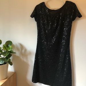 Eve Gravel Sequence dress